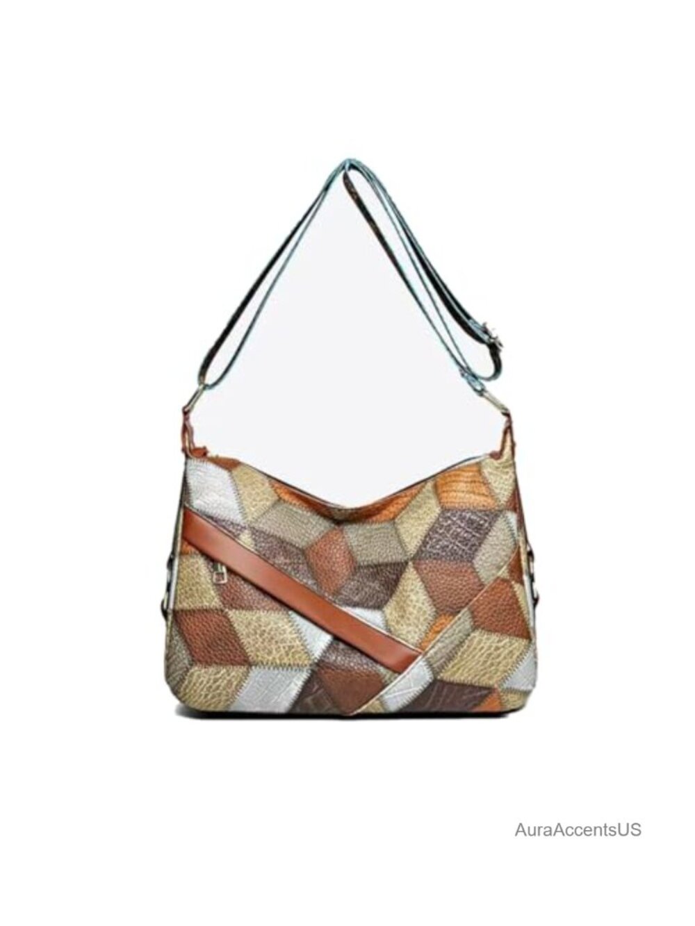 Women's Knit Tassel Crossbody Bag Compact Wallet Purse